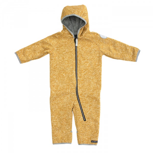 Villervalla Pile Fleece Overall saffron/marble