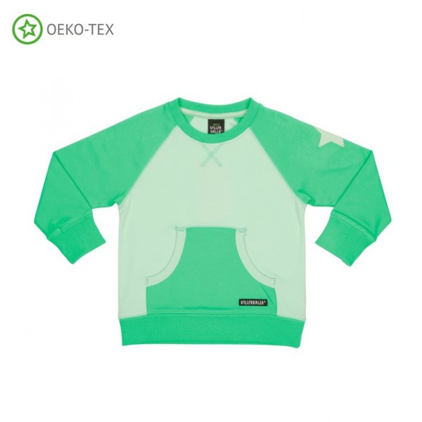Villervalla Sweatshirt pear/pistachio