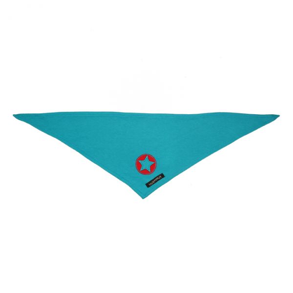 VILLERVALLA scarf SOLID PETROL