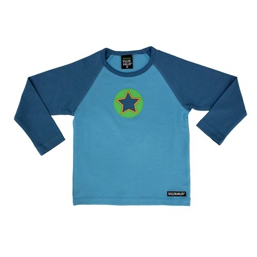 Villervalla Tshirt drk ocean/ocean