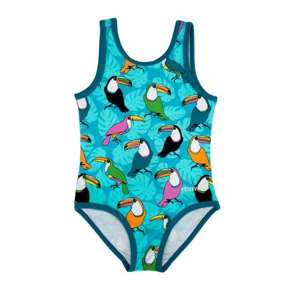 Villervalla Badeanzug reef mit UV-Schutz