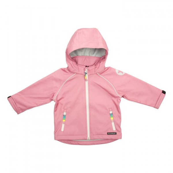 Villervalla Funktionsjacke in Softshell fuchsia
