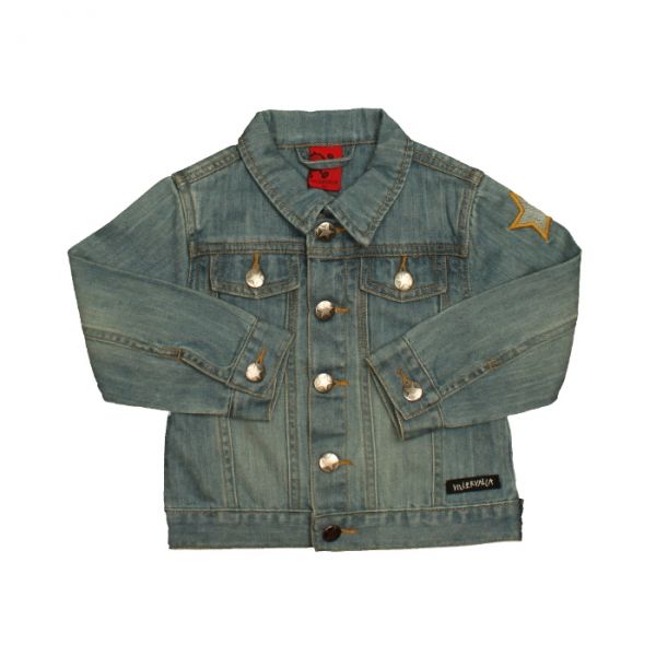 VILLERVALLA classic jacket INDIGO DENIM