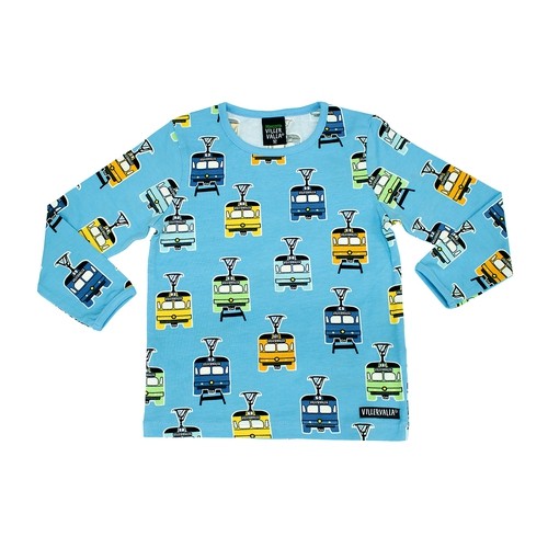 Villervalla Tshirt Tram aqua