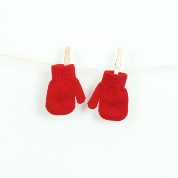 VILLERVALLA Handschuh MITTEN GLOVE - DRK TOMATO - 1-3 Jahre