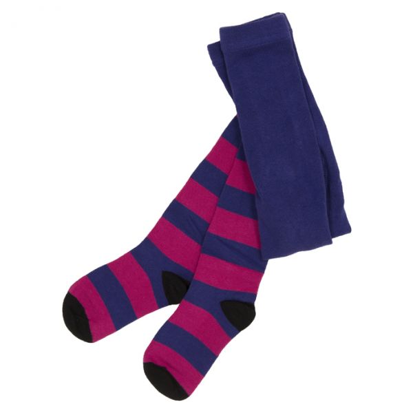 VILLERVALLA Pantyhose FUCHSIA/BLACKBERRY