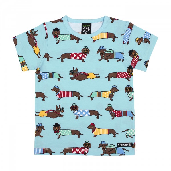 Villervalla Tshirt Dachshund pool