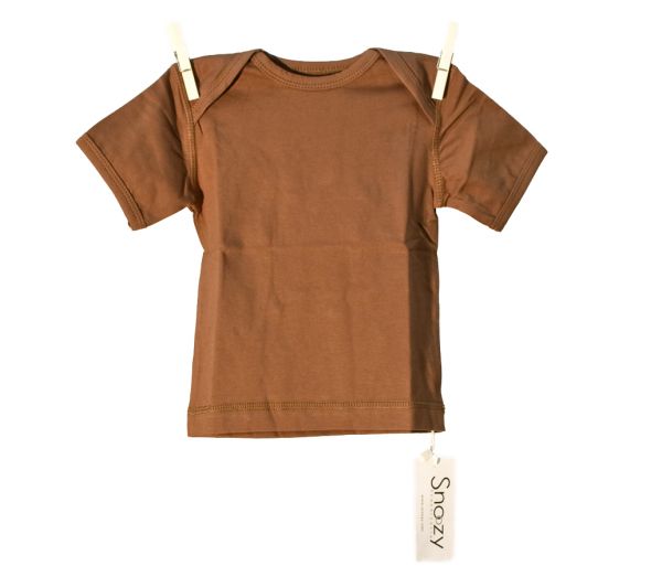 Snoozy SS T-Shirt - Brown