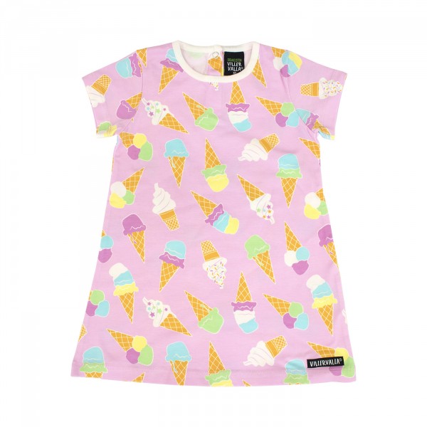 Villervalla Kurzarm Kleid Ice Cream lgt blossom