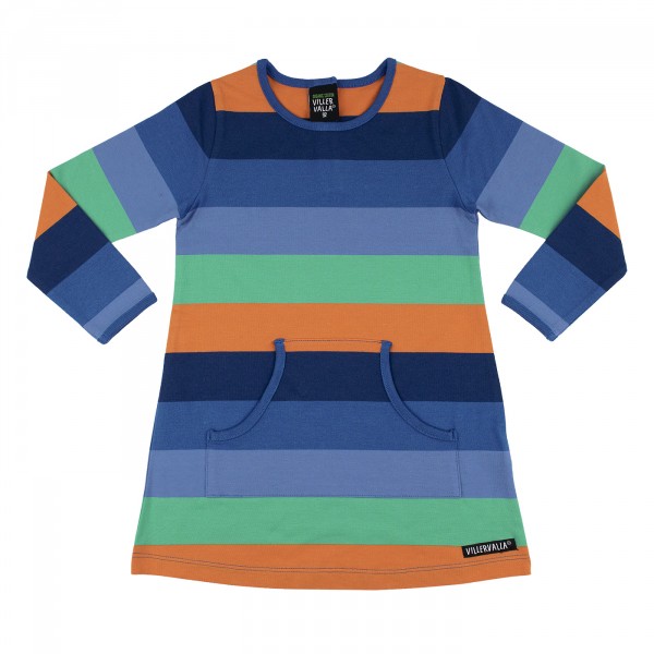 Villervalla Kleid mit Tasche atlas