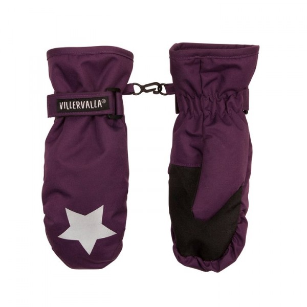 Villervalla wasserfeste Handschuhe grape
