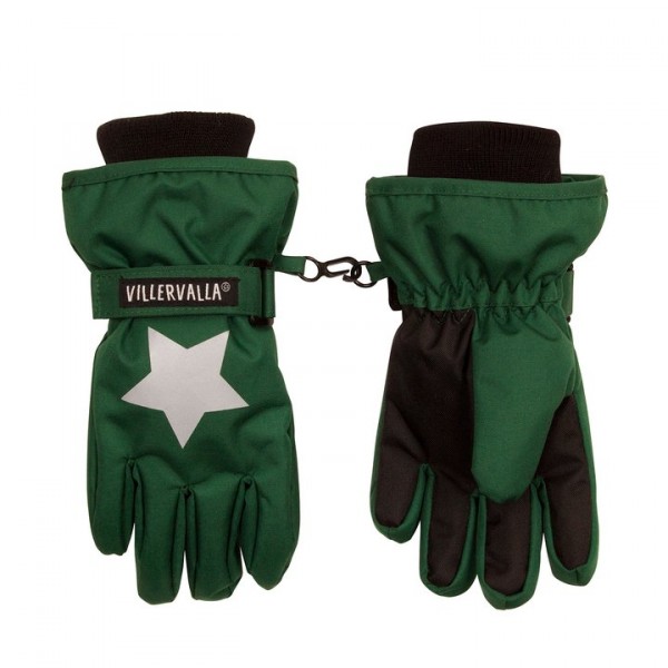 Villervalla wasserfeste Fingerhandschuhe drk pine