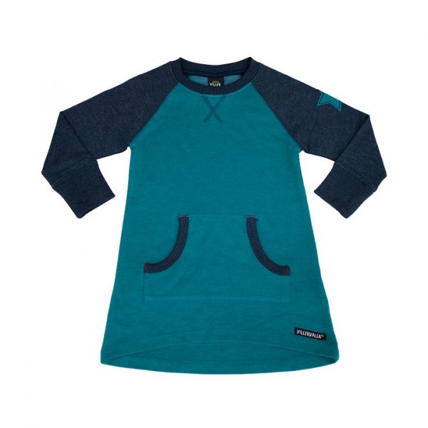 Villervalla Sweatkleid marine/atlantic