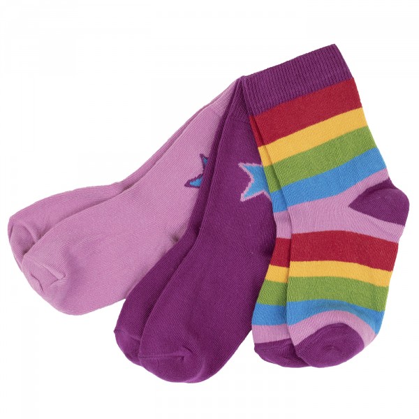 Villervalla Socken Set acai