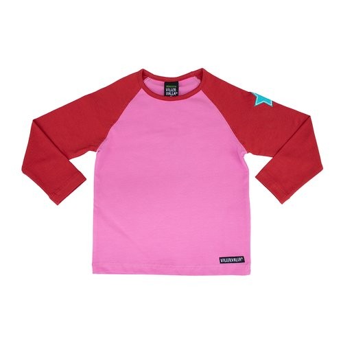 Villervalla Tshirt petunia/tango