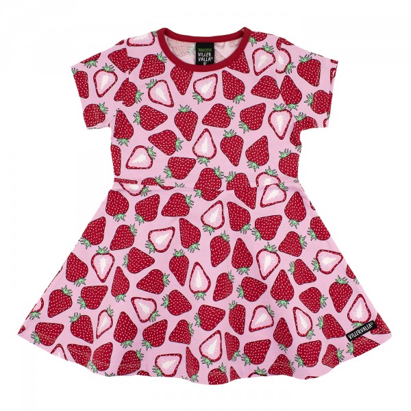 Villervalla Kleid strawberry