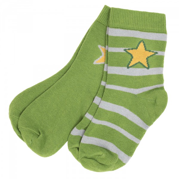 Villervalla Socken Set moss/fossil