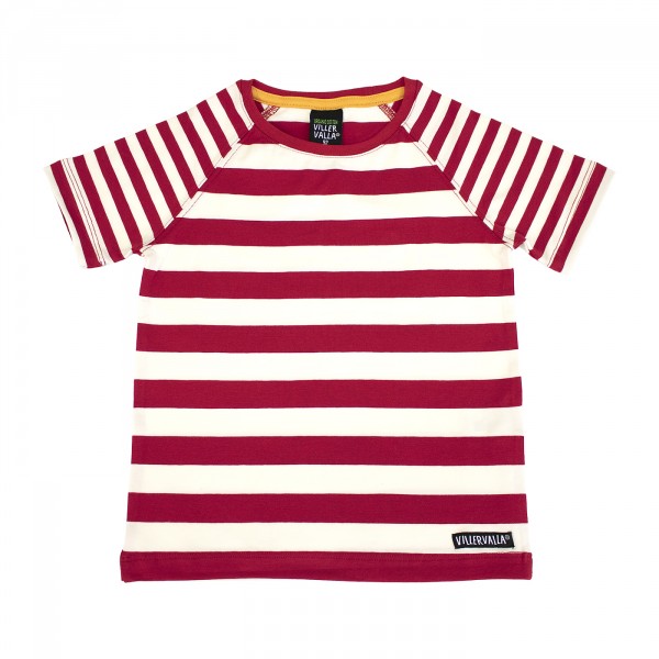 Villervalla Tshirt Stripes tango
