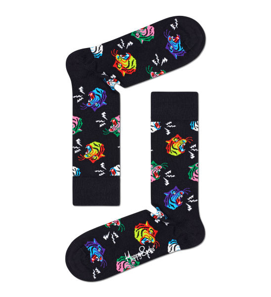 Happy Socks Socken Erwachsene Tiger