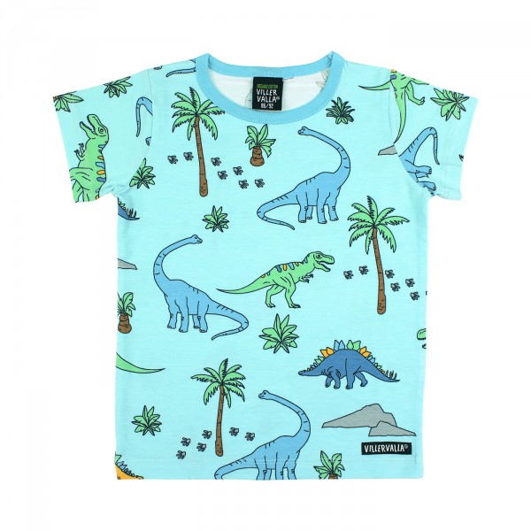 Villervalla Tshirt Dino lgt aruba