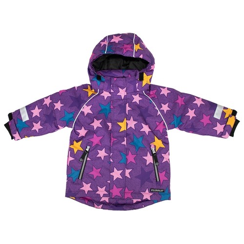 Villervalla wasserfeste Winterjacke aubergine