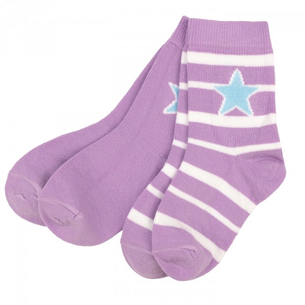 Villervalla Socken Set flamingo