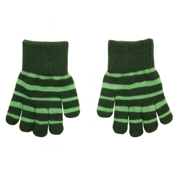 Villervalla gestrickter Fingerhandschuhe drk pine/lgt pine