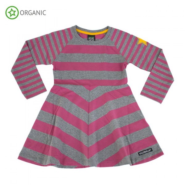 Villervalla langärmliges Schwingkleid smoothie