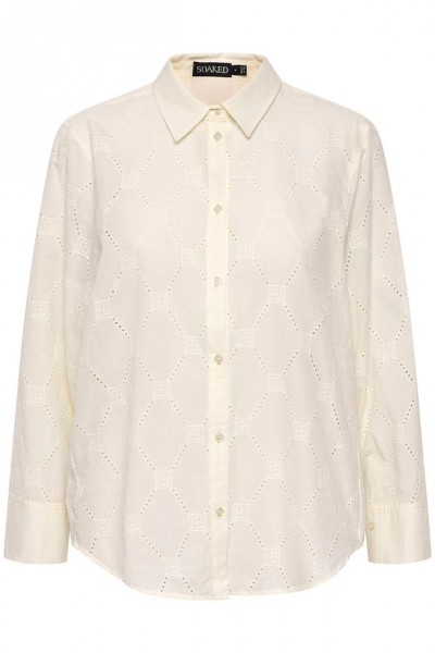 Soaked in luxury Willie Bluse whisper white