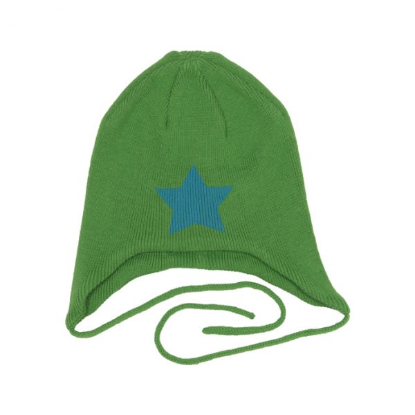 VILLERVALLA Knitted hat with string BASIL