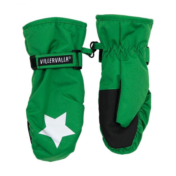 Villervalla Waterproof (8000mm) glove with fleece lining forest