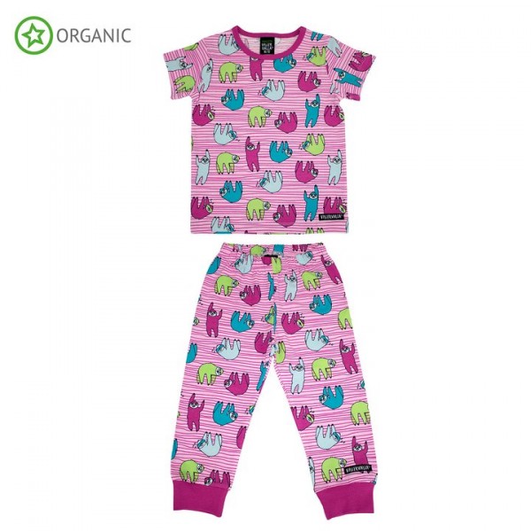 Villervalla Set aus T-shirt und Hose lgt petunia