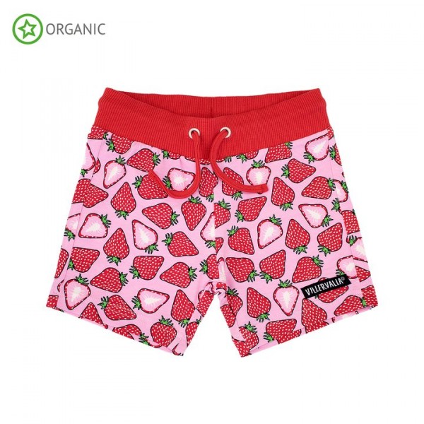 Villervalla Baumwollshorts strawberry