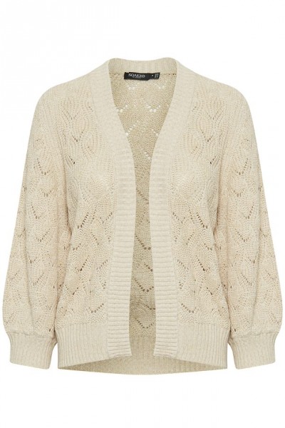 Soaked in luxury Strickjacke whisper white