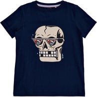 The New Tshirt Kopf navy