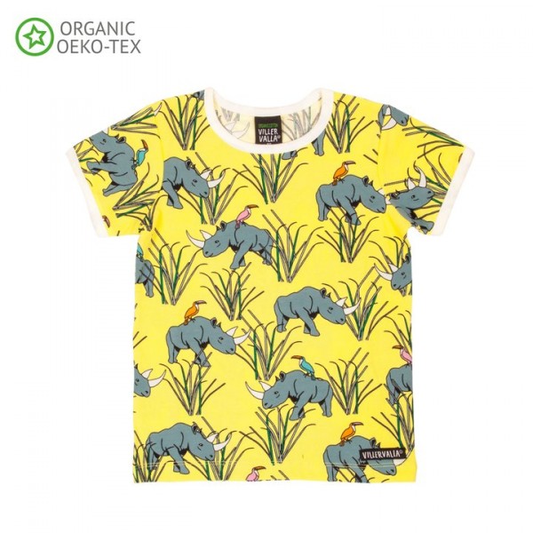 Villervalla Kurzarm T-shirt Nashorn