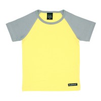 Villervalla Tshirt fossil/lemon Villervalla Tshirt fossil/lemon