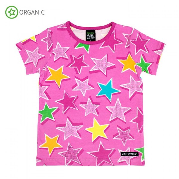 Villervalla kurzärmliges T-shirt petunia