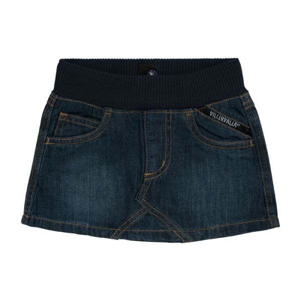 Villervalla Skirt in soft denim