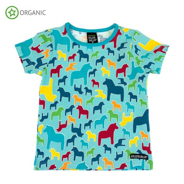 Villervalla kurzärmliges T-shirt lgt reef