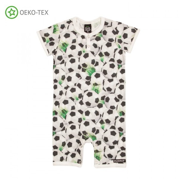 Villervalla Kurzarm Bodysuit Fussball