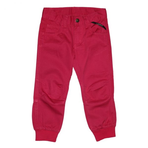VILLERVALLA pants TWILL DRK RASPBERRY