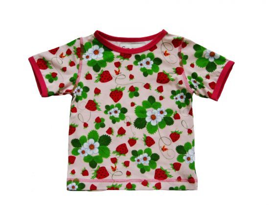 Snoozy - Short Sleeve T-Shirt - Strawberry