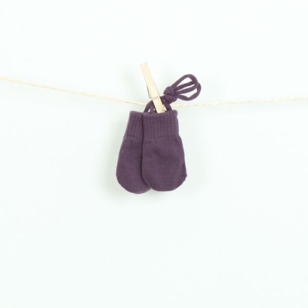 VILLERVALLA Babyhandschuh BABY GLOVE - DRK VIOLET - 0-1 Jahre