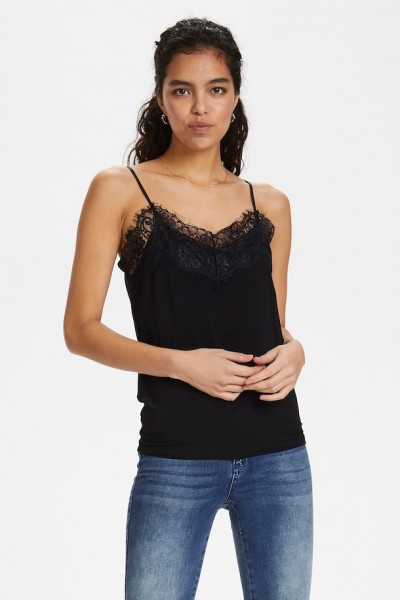 Soaked in luxury Clara Top schwarz