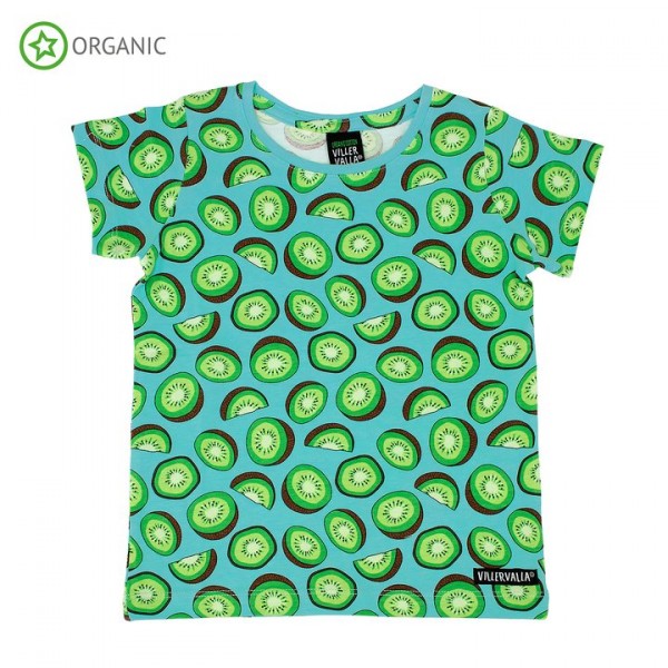 Villervalla kurzärmliges T-shirt kiwi