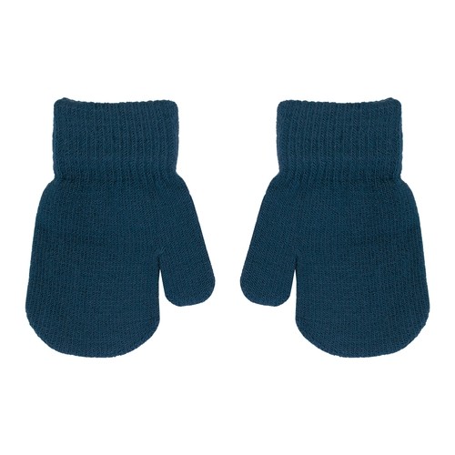 Villervalla gestrickter Handschuh mit Daumen marine
