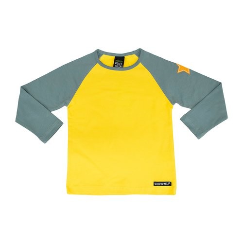 Villervalla Tshirt sunflower/cement
