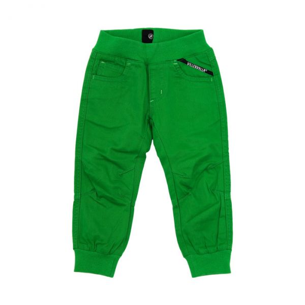 Villervalla Lined twill pants forest (gefüttert) with cuffs