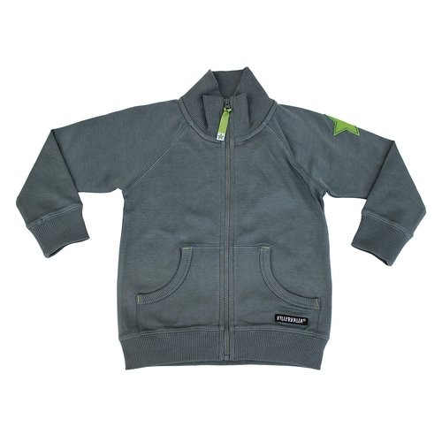 Villervalla Sweatjacke street mit Reißverschluß und Tasche vorne